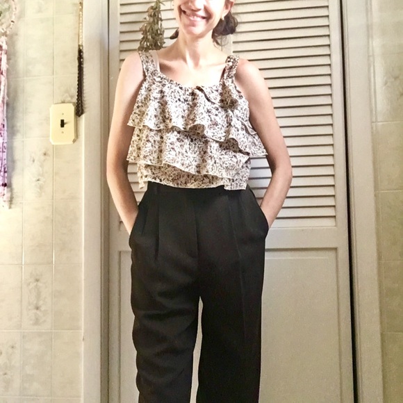 {Vintage Giorgio Armani} 100% Virgin Wool Trousers - Picture 1 of 8
